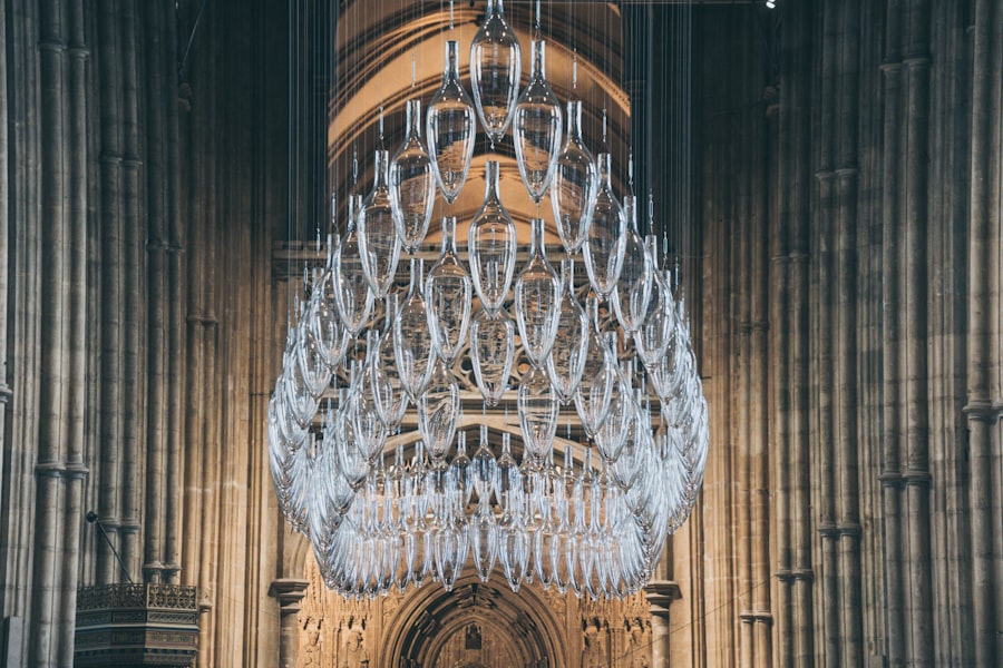 Photo chandelier